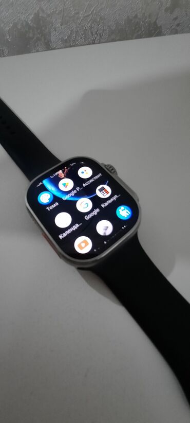 Smart saatlar: Smart saat, Sensor ekran, rəng - Qara — 8