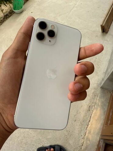 сколько стоит ноутбук apple в бишкеке: IPhone 11 Pro, Колдонулган, 512 ГБ, White Titanium, Коргоочу айнек, 73 %
