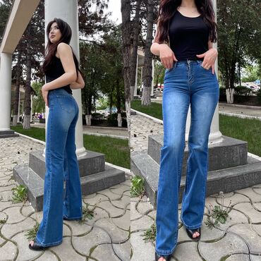 джинсовая одежда оптом: Джинсы, Прямые, XL (EU 42), XS (EU 34), S (EU 36)