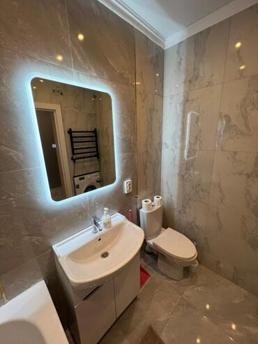 Посуточная аренда квартир: 1 комната, Душевая кабина, Постельное белье, Кондиционер — 18