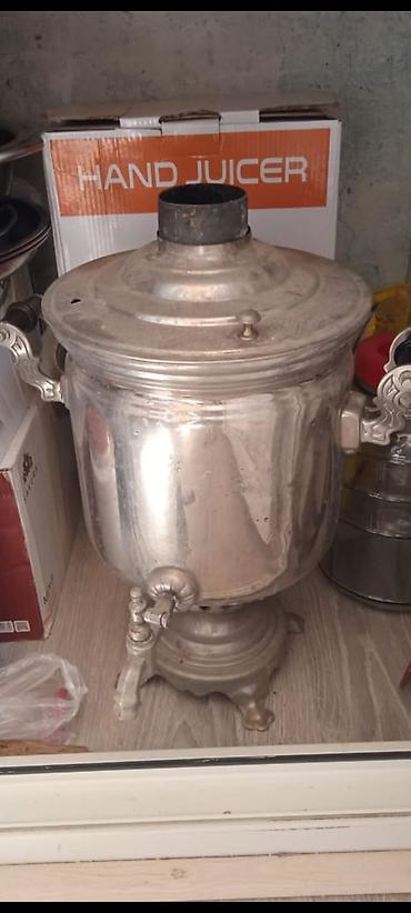 samovar 10 litre: Samavar 5 lt yenidi bir iki defe islenibdi sadece isdedilmir deye — 1