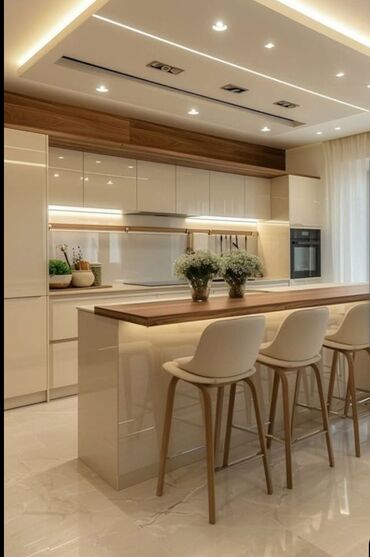 Sifarişlə mətbəx mebeli: Sifarişlə mətbəx dəsti, Özü çəkən petlələr, Mat laminat, Kredit var, Pulsuz çatdırılma, Rayonlara çatdırılma — 30