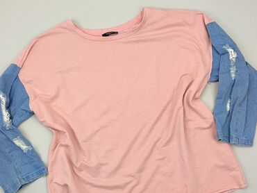 bluzki pudrowy róż eleganckie: Blouse, Reserved, XL (EU 42), condition - Good
