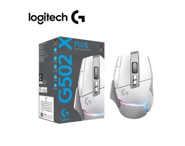 продаю компьютерные услуги: Игровая беспроводная мышка Logitech G502X PLUS RGB Wireless White