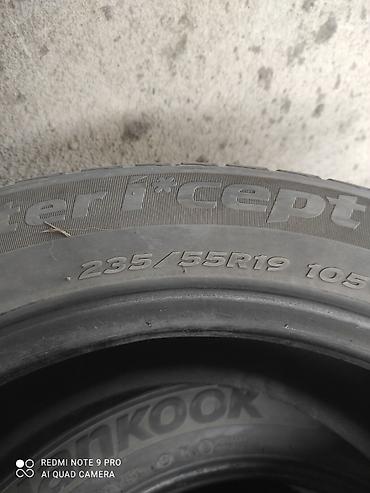 225 80 17 5: Шины 235 / 55 / R 19, Зима, Б/у, Комплект, Легковые, Корея, Hankook — 3