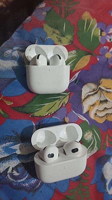 samsung 7: Беспроводные наушники-вкладыши, Hoco, AirPods 4, Б/у — 1