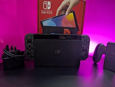 Продаю Nintendo Switch OLED (чипованная / прошитая) Консоль в хорошем