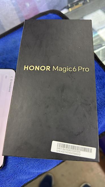 Мобильные телефоны: Honor Magic 6 Pro, Б/у, 512 ГБ, цвет - Черный, 1 SIM, 2 SIM, eSIM — 5