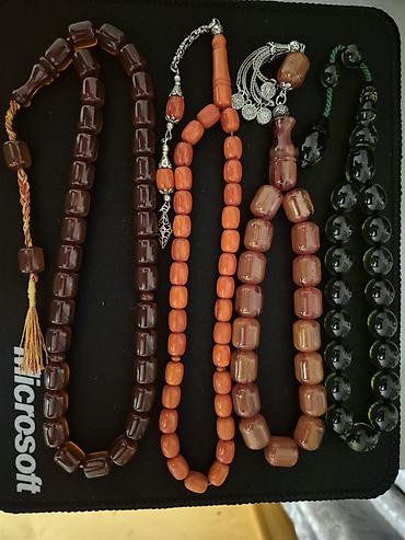 bujuteriya alemi: Məhsul: Təsbeh kolleksiyası Təsvir: - 5 ədəd müxtəlif material və — 1