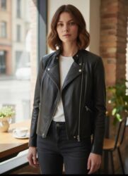 Кожаные куртки: Кожаная куртка, Классическая модель, Натуральная кожа, Укороченная модель, XL at lalafo.kg — 9 Кожаные куртки: Кожаная куртка, Классическая модель, Натуральная кожа, Укороченная модель, XL — 9