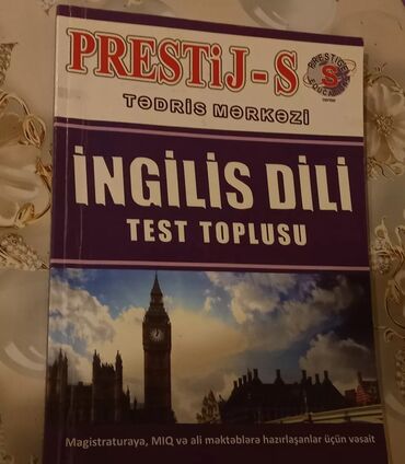 riyaziyyat test toplusu pdf yüklə: PRESTIJ-S inglis dili test toplusu Magistraturaya,MİQ və ali