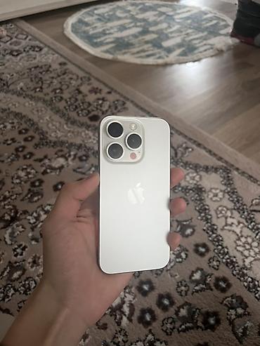 pro max: IPhone 15 Pro (светлый/белый цвет)акб 81акб - Корпус с плоскими — 2