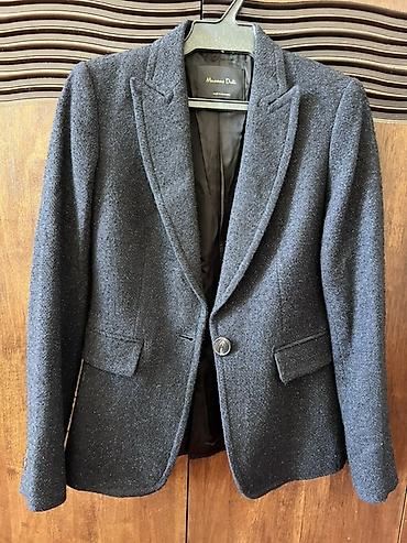 Женский пиджак Massimo Dutti - Классический однобортный крой - Цвет