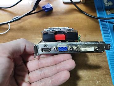 cpu cooler: Видеокарта для ПК, Б/у, Asus, GeForce GTX, 2 ГБ — 5