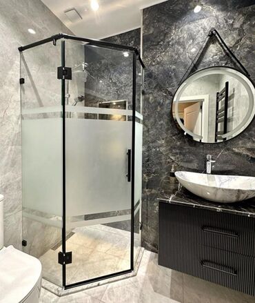 Duş kabinaları, arakəsmələr: Arakəsmə, Künc üçün — 14