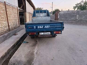 запаска шин: Hyundai Porter (портёр) — малотоннажный бортовой грузовик - Кузов — 5