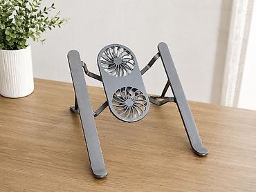 study lamp: Подставка для ноутбука с охлаждением, регулируемая Складная подставка — 1