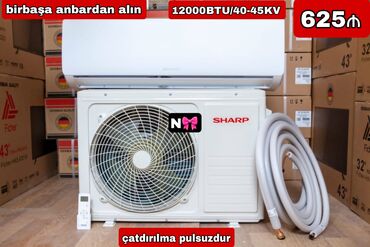 sharp televizorlar: Kondisioner Sharp, Yeni, 40-45 kv. m, Split sistem, Kredit yoxdur