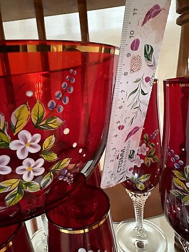 Наборы посуды: Антиквариат! Редкость! Красотище! Эксклюзивный чешский набор из — 6