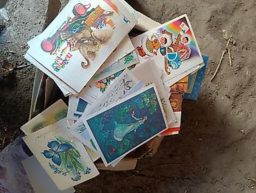 uno карты: Коллекция винтажных открыток и конвертов в одной коробке. - Тематика — 1
