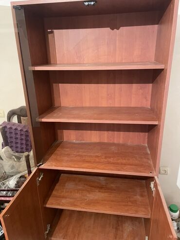 qapılar ev: İşlənmiş, Açılan, 2 qapılı Düz dolab, Kitab dolabı