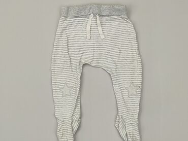 legginsy w geometryczne wzory: Spodnie dresowe, 3-6 m, stan - Zadowalający