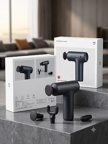 массажер xiaomi: Массажер Перкуссионный пистолет, Все тело, Новый — 1