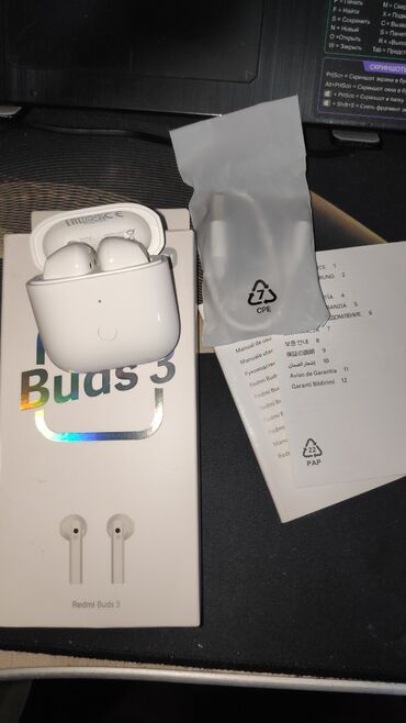 samsung galaxy buds 2: Продаю наушники redmi buds 3 (оригинал),анимация,жесты присутствуют.В