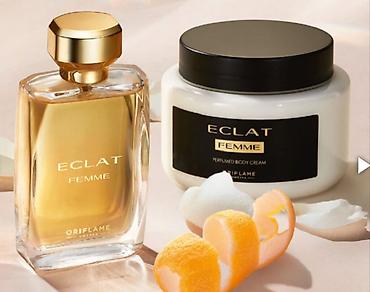 qadın cemperləri: Dest " Eclat Femme " Oriflame. 
Etir 50 ml.+ parfümlu beden kremi — 1
