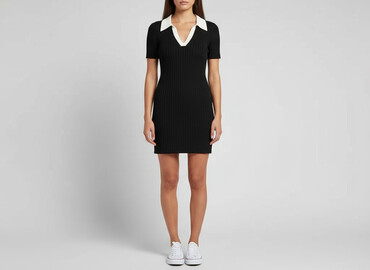sukienki z prążkowanej dzianiny: H&M Divided, Sukienka damska, rozmiar XS