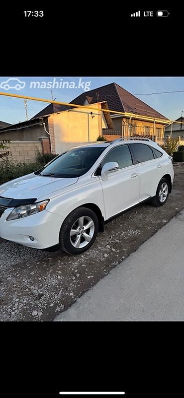на рх: Lexus RX: 2009 г., 3.5 л, Автомат, Бензин, Кроссовер — 2