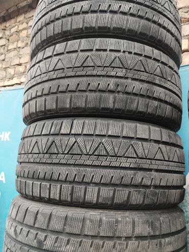 Шины: Шины 245 / 45 / R 17, Зима, Б/у, Комплект, Легковые, Англия, Dunlop