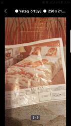 Ev üçün digər mallar: Komplekt Yataq örtüyü. ( Pokrıval və 2 ədəd yastıq üzü ). Təzə -da lalafo.az — 9 Ev üçün digər mallar: Komplekt Yataq örtüyü. ( Pokrıval və 2 ədəd yastıq üzü ). Təzə — 9