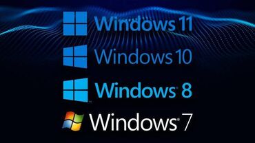 Ноутбуки, компьютеры: ◉ Windows 11, 10, 7, Ubuntu əməliyyat sistemlərinin və Microsoft