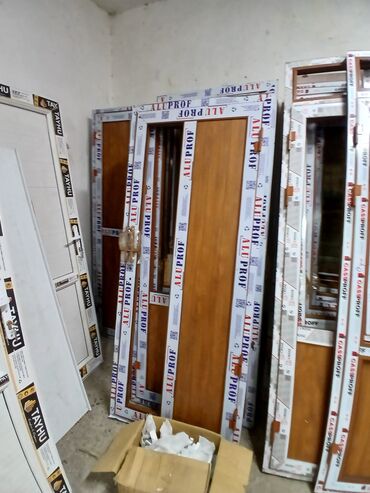 Пластиковые двери: ПВХ двери и окна в сборе - Готовые блоки из ПВХ-профиля с ламинацией — 8