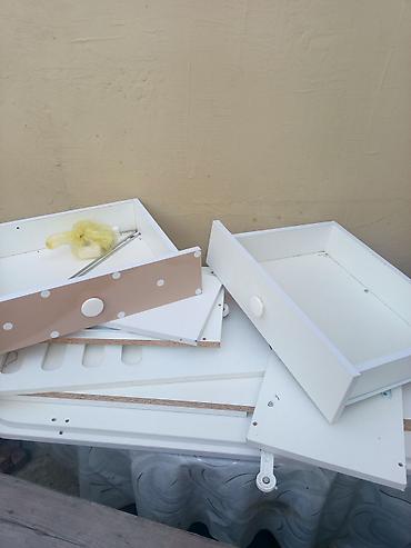 mebel satışı: Oğlan və qız üçün, İşlənmiş, Çarpayı, Bazasız, Matras ilə, Siyirməli — 6