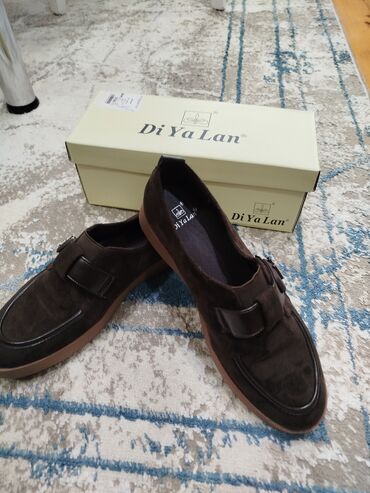 gün eynekleri: Di Ya Lan qadın mokasinləri - Model: Di Ya Lan - Rəng: tünd qəhvəyi -