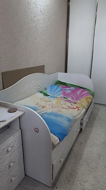 bunk bed: Детская кровать-диван с бортиками и выдвижными ящиками - Цвет: белый — 3