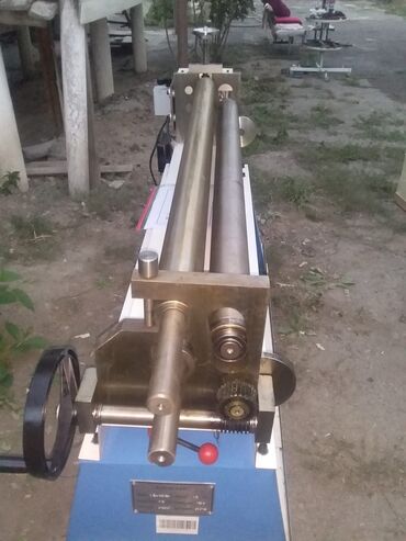 Metal dəzgahları: Metal bükmə/valçanka dəzgahı – elektrik ötürücülü - 3 valslı silindr — 6