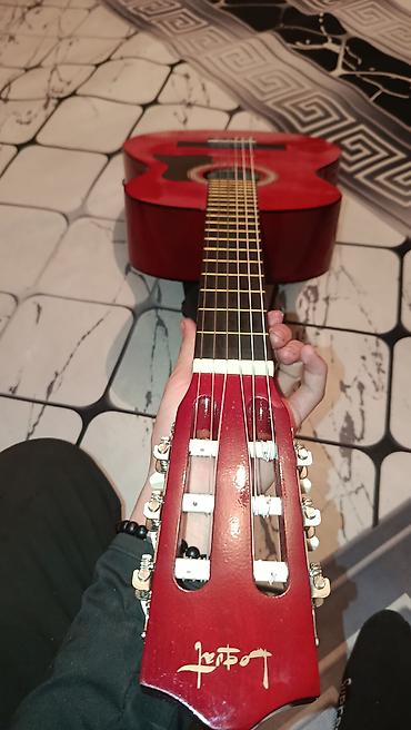 Гитары: Классическая гитара Leqat 39 размера (классическая, 6 струн), красный — 9