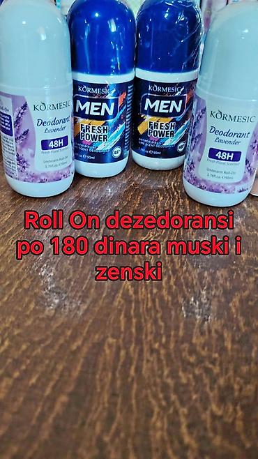 nega brade: Roll-on dezodoransi Kormesic – muški i ženski - Tip — 1
