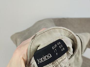jeansy push up: Janina, Spodnie materiałowe damskie, rozmiar 3XL — 4