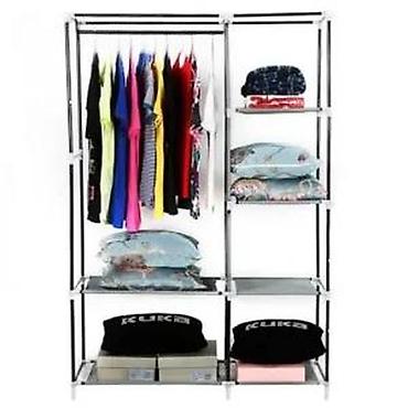 Wardrobes: PRENOSIVI ORMAN NOV MONTAZNI GARDEROBER DVOKRILNI ORMAR TOP | Cene — 8