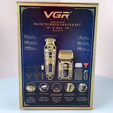 Trimmerlər və saç qırxan maşınlar: Saç qırxan maşın, Vgr, Yeni, Pulsuz çatdırılma, Ödənişli çatdırılma, Rayonlara çatdırılma — 10