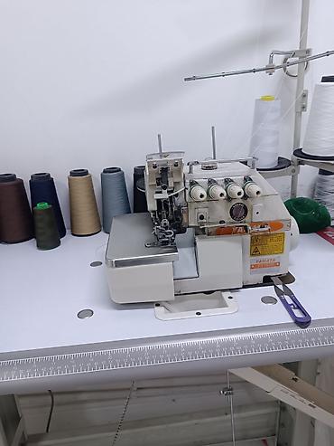 Tikiş maşınları: Yamata FY757D overlok tikiş maşını - 3/4 iplikli overlok sistemi — 1