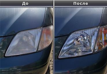 sprinter 315: Полировка фар и востоновление фар автомобиля специальным аппаратом — 2