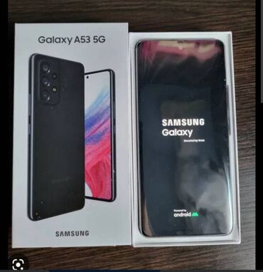 Samsung: Samsung Galaxy A53 5G, 256 GB, rəng - Qara