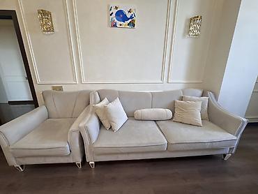 lalafo 2 ci el mebel: Divan, İşlənmiş, Açılmayan, Bazasız, Nabuk, Çatdırılma yoxdur — 1