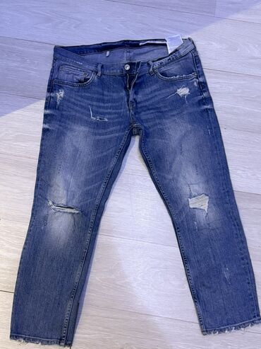 Zara l-xl razmerde asagi belli salvar 30 azn - Məhsul: Cins - Rəng