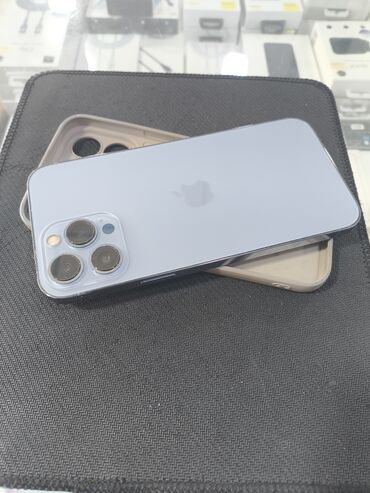 iphone 13 pro max qiymeti: IPhone 13 Pro Max, 256 GB, Sierra Blue